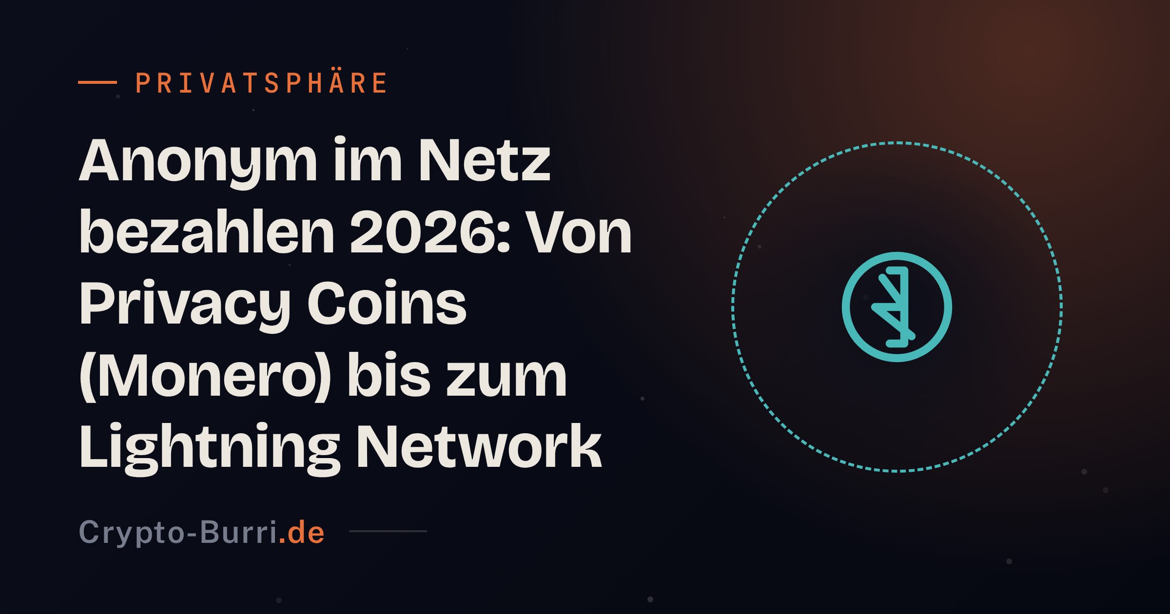 Anonym im Netz bezahlen mit Krypto: Monero & Lightning
