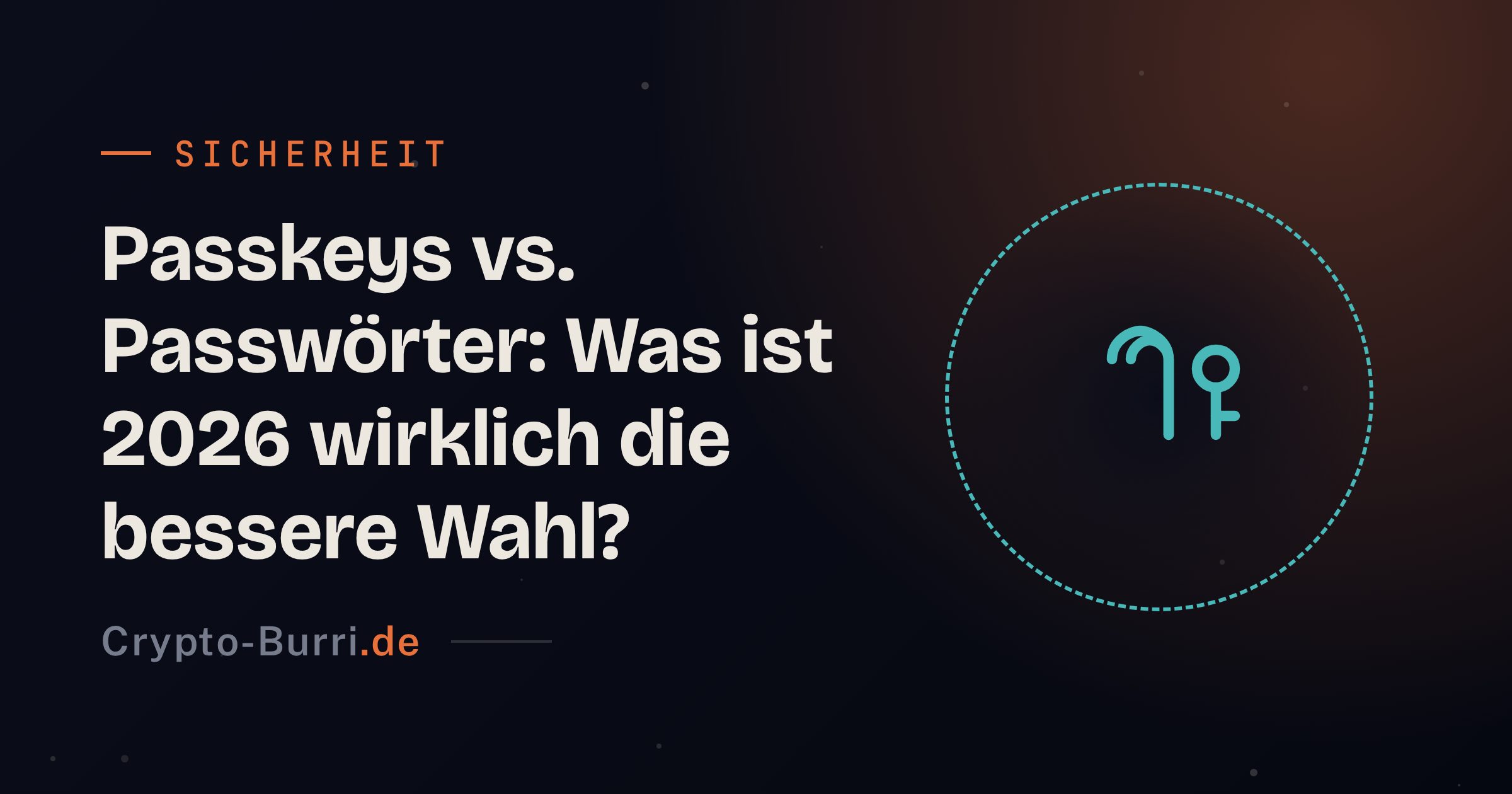 Passkeys vs Passwörter: Der Vergleich 2026