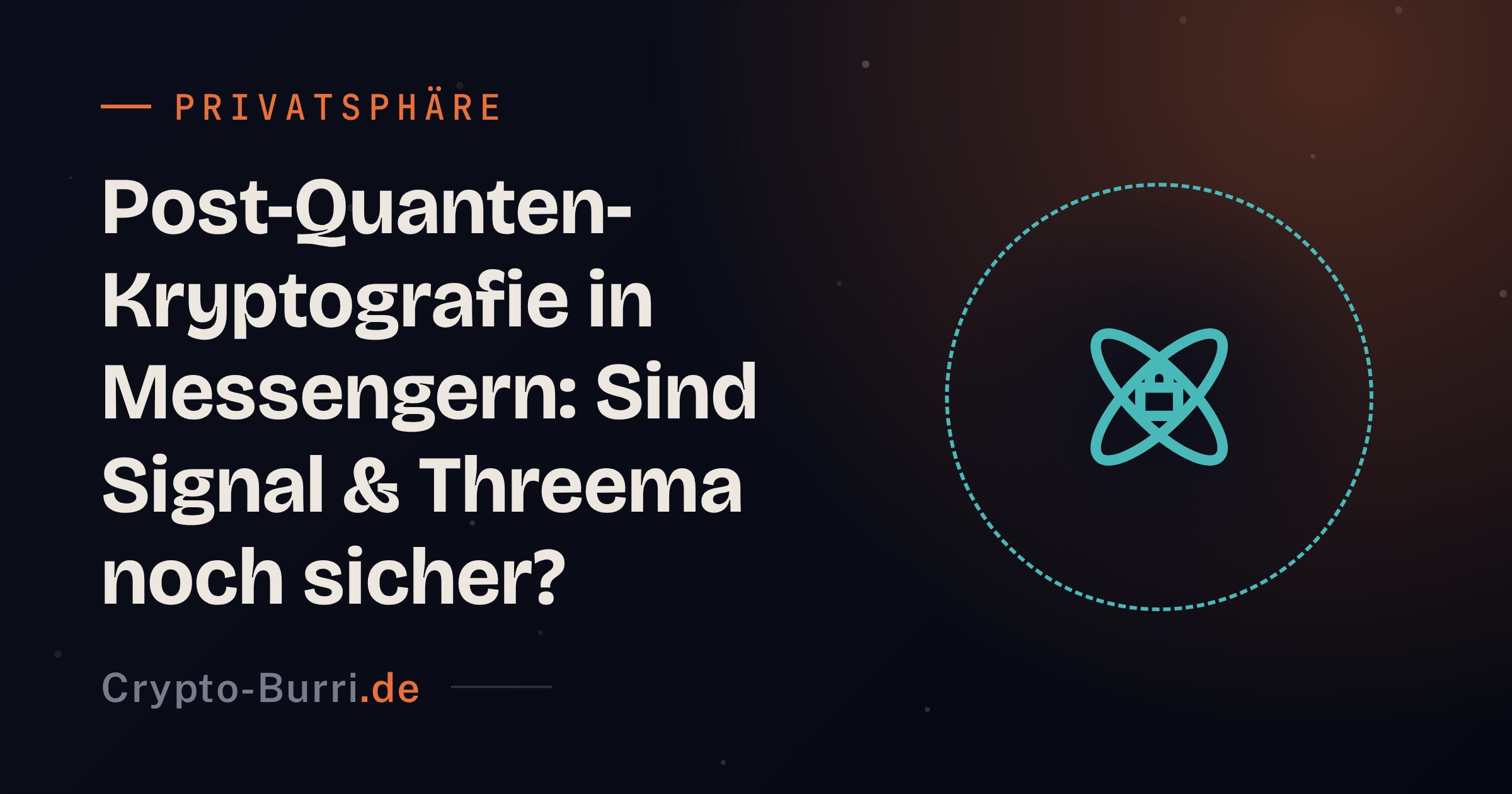 PQC Messenger-Sicherheit: Signal & Threema im Test
